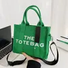 مصمم قماشية فاخر The Tote Clutch Shopper Bag Women سعة كبيرة من نايلون بو بارد كتف الأكياس اليدوية