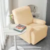 Chair Covers 1 2 Seater Recliner Sofa Cover Stretch Polyester Fiber Lazy Removable Couch Armchair Protector Slipcovers Living Room