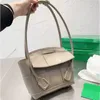 Vintage Totes tissé arbalète sacs femmes mode sac à main épaule en cuir de luxe marque de créateur bandoulière femme Vintage fourre-tout 230101