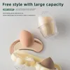 Storage Boxes Make-up Sponge Holder Hollow Design Large Capacity For Living Room