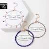 anklets 4pcs/sets boho blue rope for lemen men loick fish hollut out out cactus geometry leaf foot chewelry 21884