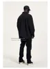 남성 자켓 Firmranch 블랙 멀티 지퍼 데님 남성 여성 셔츠 아카이브 패션 Streetwear 오토바이 바이브 한국 대표팀 재킷