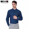 Männer Casual Hemden Mode Langarm Premium Dot Baumwolle Marke Shirting Hochwertiges Material Hemd Euro Größe VS2045