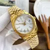 Mens Ladies Date Gold Watch 41mm 36mm 31mm 28mm Pulseira de Aço Inoxidável Automático Quartzo Mecânico Resistente à Água Luminoso Designer Relógios mans Orologio.