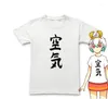 Męskie koszulki cosplay haikyuu T-shirt anime bawełniana koszula Summer Men krótkie rękawowe koszulki