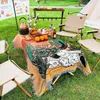 Deken Sofa Draad met kwast katoen geweven tapijt voor camping in de buitenlucht Indian Boheemian Picnic Table 230106