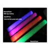 Autres fournitures de fête d'événement LED bâtons lumineux mousse accessoires concert clignotant lumineux festival de Noël enfants jouets cadeaux DH0323 Dro Dhb2S