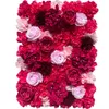Decorative Flowers Candy Artificial Backdrop Wall Flower Hydrangea Row Wedding Po Studio Window Decoration Background