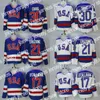 College Hockey draagt ​​Thr 30 Jim Craig 21 Mike Eruzione 17 Jack O'Callahan 1980 USA Hockey Jersey Movie Jerseys Stitched snel