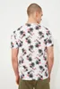 T-shirts pour hommes Trendyol T-shirt TMNSS21TS2846, t-shirt imprimé tropical