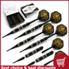 Darts Cuesoul 6pcs Soft Tip Darts PIN -штифт Электронные дротики установили 20G с интегрированными рейсами AK5 Jazz - Metal 0106