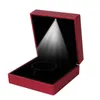 أكواب المجوهرات H9ed LED LED Bangle Bangle Gift Box Display Wedding Prepuim Supply