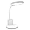 Tafellampen AT14 LED-bureaulamp voor onderzoekscontrole vouwen 360 graden flexibele slang eye-caring slaapkamer slaapkamer slaapkamer slaapkamer