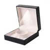 Bolsas de jóias H9Ed LED Light Banglet Box Caixa de presente Visor de casamento Premuim Supply