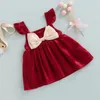 Mädchen Kleider Mababy 6m-3Y Kleinkind Geborenes Baby Mädchen Kleid Sommer Bogen Tüll Tutu Party Geburtstag Für Kostüm D01