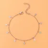 Anklets Fashion Simple And Beautiful Star Pendant Niche Design Sense Of Personality Geometric Street S Ladies Temperament Anklet