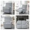 Chair Covers 1 2 Seater Recliner Sofa Cover Stretch Polyester Fiber Lazy Removable Couch Armchair Protector Slipcovers Living Room