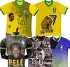 Brasile Pele Special Soccer Maglie da calcio Stile 22-23 Progetta il tuo maglia da calcio sportivo personalizzato Kit personalizzati tacchetti di formazione Sconto sportivo