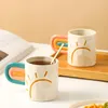 Mugs 280ml Cup Coffee Ceramic Cups Creative Coffe Tea Set Coffeeware Mug Tasse Accessories Drinkware