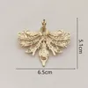 Phoenix Diy Accessories Ornament Accessories Hair Crown Hairpin Alloy Material Handmased Ornament Material 1222979