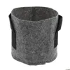 Planters POTS 1/2/3/5/7/10 gallon växt odlar väskor nonwoven luftning tygpåse rotbehållare andningsbar nedbrytbar selfabsorben dhhzy