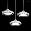 Pendant Lamps Modern LED Crystal Glass Hanging Lamp Chandelier Ceiling Light Restaurant Bar