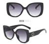 Sommer neue Damenmode Metallbeschichtung Sonnenbrille Cat Eye Rahmen Fahrbrille Mann Reiten Glas Strand Brillen Oculos Sonnenbrille 4 Farben