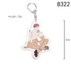 Keychains 5pcs 10pcs Tokyo Revengers Baji Takemichi Mitsuya Chifuyu Kazutora PVC Pendant Key Chain Keyring