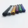 Colorful Portable Spring Telescoping Aluminium Alloy Pipes Dry Herb Tobacco Cigarette Smoking Holder Catcher Taster Bat One Hitter Pipe Dugout Case Tube