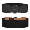 Belts Chic Waistband Lightweight Lady Waist Strap Wide Band Fall Faux Leather Belt Decorative