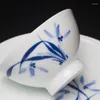 Tigelas de 4,5 polegadas jingdezhen pintadas à mão na cor da cor pequena tigela pequena tigela de cerâmica ramen placa redonda de mesa chinesa utensílios chineses