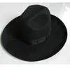 Szerokie czapki wiadra x053 Dorosła 100 wełniana górna eksport oryginalny arkusz Izraelski JE z dużymi okapami 10 cm wełniany fedora 230106