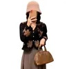 Kobiety Polos Women Knitted Cardigan Coat