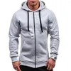 Men's Hoodies Men Sweatshirt Joggers Casual Hoodie Mens Slim Thermal Lined Hood Jacket Zip Outerwear Warm