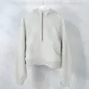 Mode Scubas Femmes Yoga Sweats à capuche Vestes épais Scuba Hoodys Sports Demi-fermeture à glissière Terry Designer Pull Chothing Vêtements courts en vrac Hiver TT8