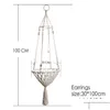 Cat Beds Furniture Large Rame Handwoven Hammock Basket Fruit Hanging Household Pet Dog Swing Net Bag Gift Drop Delivery Home Garde Dhtyr