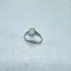 KJJEAXCMY Boutique Jewelry925 Sterling Silver Natural Opal Gemstone Girls Ring Avec Micro Diamonds Incrusté Ovale