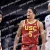 College Basketball Wears NCAA USC Trojans Basketball Jersey Evan Mobley Boogie Ellis Chevez Goodwin Isaiah Mobley Drew Peterson Boubacar Coulibaly Max Agbonkpolo