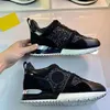 NEUE Designer-Turnschuhe Marke Frau Mann Schuhe Leder Mesh Mischfarbe Trainer Läufer Schuhe Unisex Größe 35-45mki mxk80000001