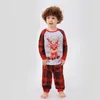 Jogga kläder julfamilj matchande pyjamas set look mor dotter far baby barn sömnkläder mamma och mig nattkläder kläder