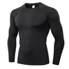 Heren thermisch ondergoed Fanceey Rashguard Men stelt een warme casual compressie Hight stretch Long Johns Winter Pyjama's