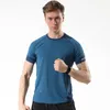 Lauftrikots, Workout-T-Shirts, Herren, kurzärmelig, schnell trocknend, Sport-Shirt, Outdoor, Fitness, Fitnessstudio, Kompressions-T-Shirt, Joggen