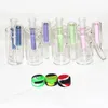 Hookahs 5.5 Inch Glass Bong Catchers 14mm 18mm Thick Pyrex Glass Bubbler Ash Catcher 45 90 Degree Ashcatcher For Water Pipes