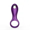 Sex Toys Penis Ring Male Seminal Lock Make och hustru Resonator Male Försenad vibration Vuxna produkter