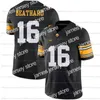 Jerseys de futebol homens personalizados jovens jovens Iowa Hawkeyes Jersey de futebol Brandon Smith Josey Jewell George Kittle Josh Jackson Desmond King