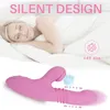 Schoonheid items dubbele vibrator zuigen clitorale stimulator tong likken g-spot telescopische swing verwarming dildos vibrator sexy speelgoed voor vrouwen