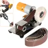 Sanders Mini Electric Belt Sander DIY Angle Blade Sharpening Machine Polishing Grinding Desktop Cutter Edges Power Tool 230106