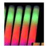 LED Light Sticks Foam Stick Colorf Flashing Batonges Red Green Blue Up Festival Party Decoration Concert Prop 771 X2 Drop Delivery Toy DHCZB