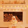 Strings 10/20LEDS Ramadan String Lights Mubarak Moon LED Warm Festival Wedding Party Decoration Battery Powered