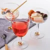 Wine Glasses 2pcs/Lot Champagne Goblet Glassware Glass Juice Drink Cocktail Wedding Application Creative Household Products ZJB019